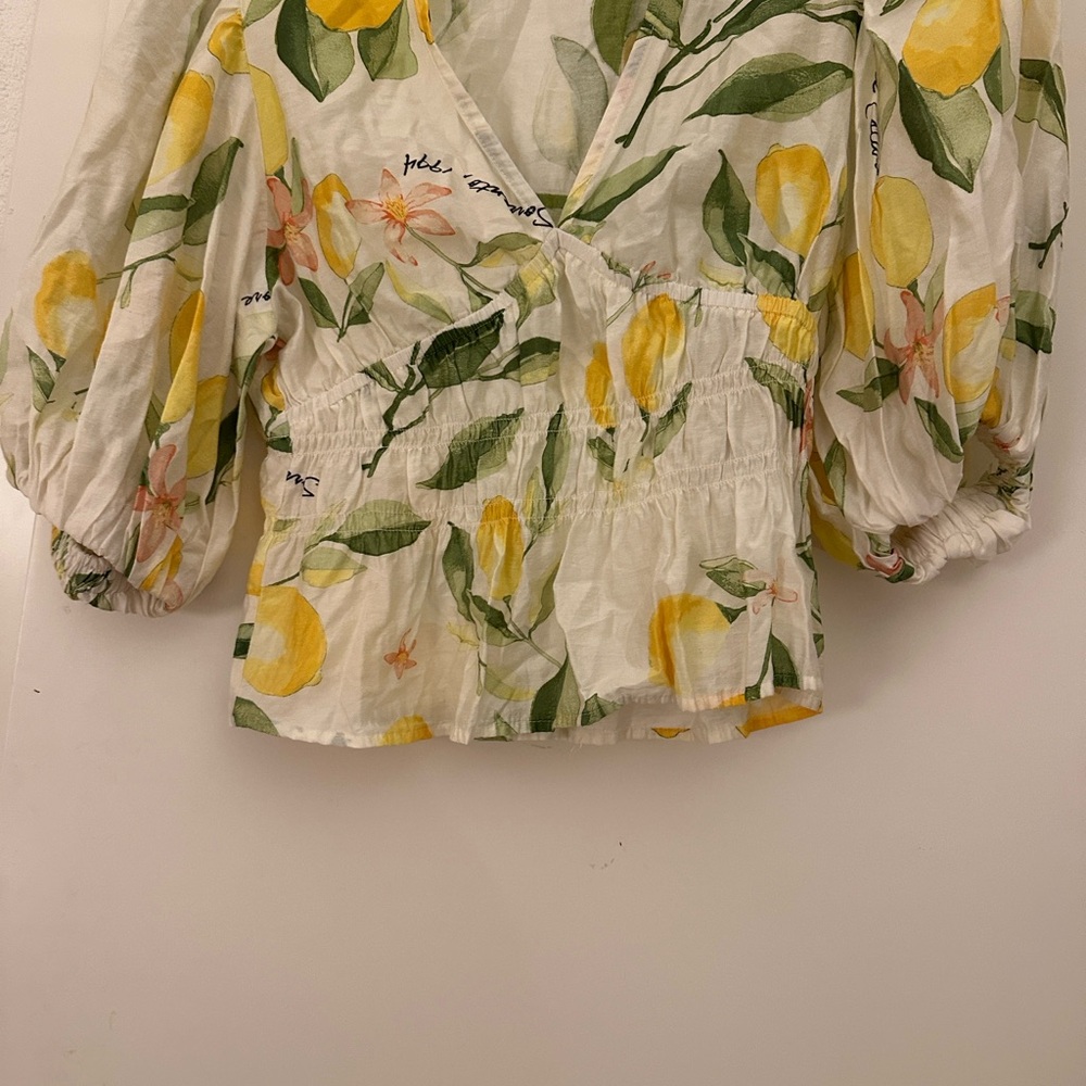 Lemon Print Summer Dress and top - Picture 13 of 14